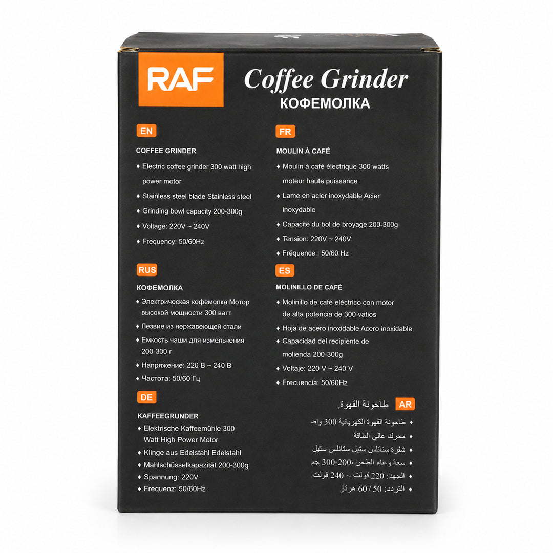 RAF Electric coffee and masala grinder 250 g